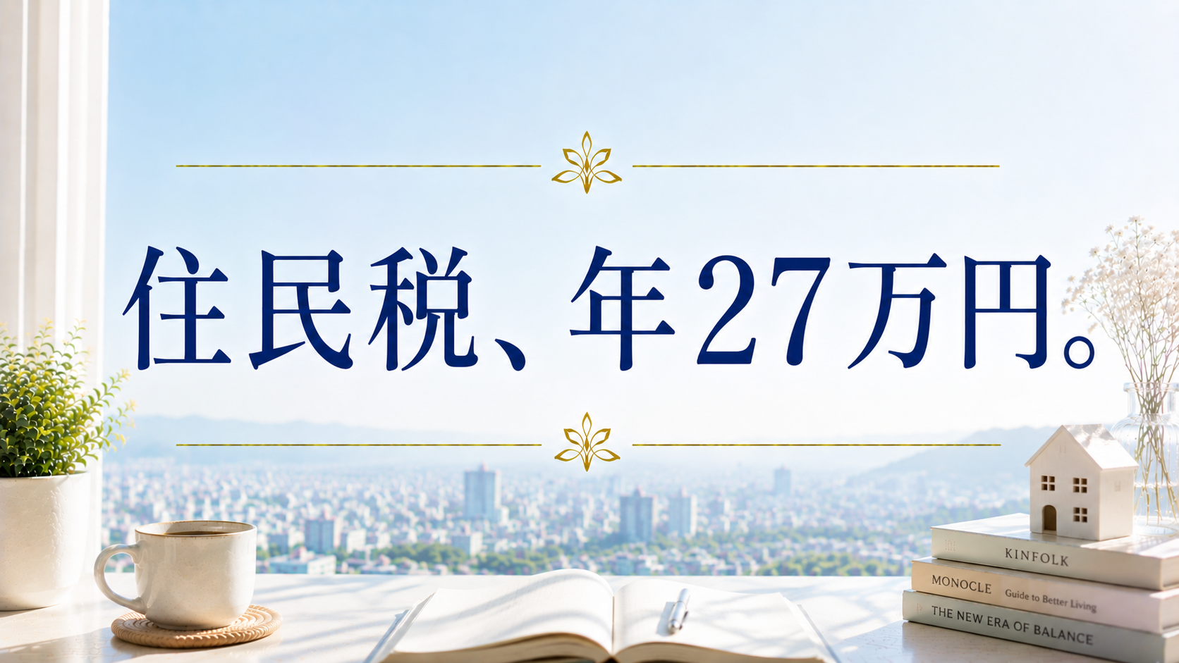 住民税、年27万円。