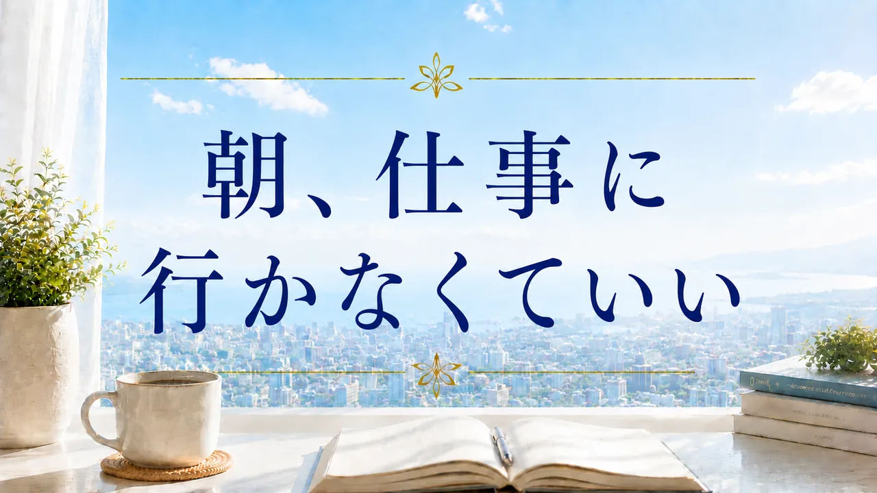 朝、仕事に行かなくていい