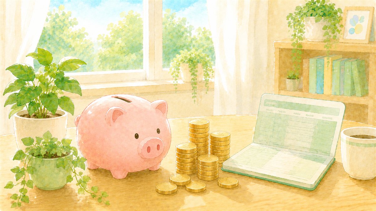 貯金箱とコイン――手堅く貯まる預金のイメージ