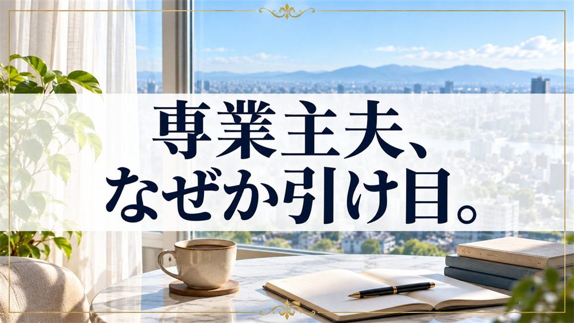 専業主夫、なぜか引け目。